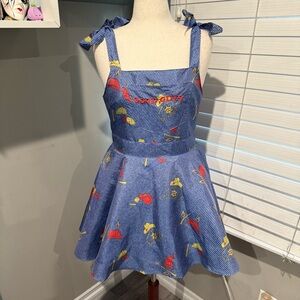 DOLLS KILL X CHUCKY GOOD‎ GIRL COSTUME DRESS